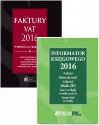 Informator księgowego 2016 / Faktury - okładka książki