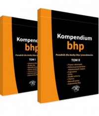 Kompendium BHP cz. 1-2 - okładka książki