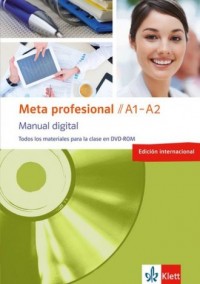 Meta profesional A1-A2 Digital - okładka podręcznika