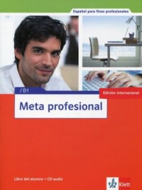 Meta profesional B1 Libro del alumno - okładka podręcznika