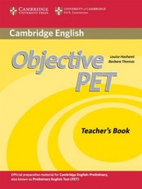 Objective PET Teachers Book - okładka podręcznika