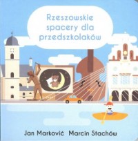 Rzeszowskie spacery dla przedszkolaków - okładka książki