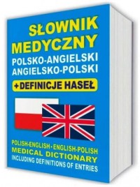 Słownik medyczny polsko-angielski - okładka książki