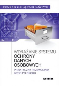 Wdrażanie systemu ochrony danych - okładka książki