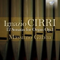 12 Sonatas for Solo Organ - okładka płyty