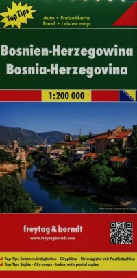 Bośnia i Hercegowina (skala 1:200 - okładka książki