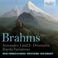 Brahms: Serenades 1 & 2 / Overtures - okładka płyty