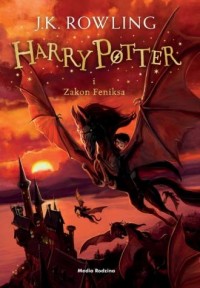Harry Potter i Zakon Feniksa - okładka książki