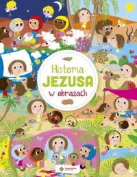 Historia Jezusa w obrazach - okładka książki