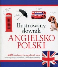 Ilustrowany słownik angielsko-polski - okładka podręcznika