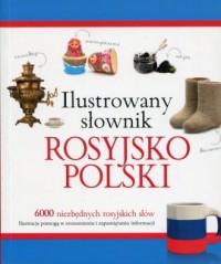 Ilustrowany słownik rosyjsko-polski - okładka podręcznika