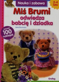 Miś Brumi odwiedza babcię i dziadka - okładka książki