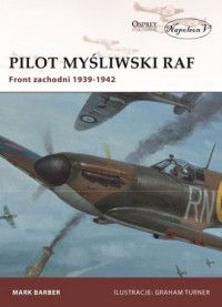 Pilot myśliwski RAF. Front zachodni - okładka książki