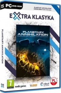 Planetary Annihilation - pudełko programu