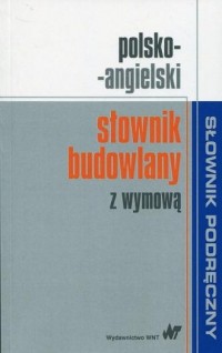 Polsko-angielski słownik budowlany - okładka książki