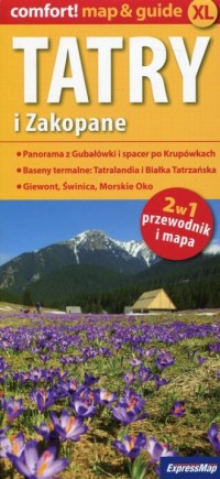 Tatry i Zakopane 2 w 1. Przewodnik - okładka książki