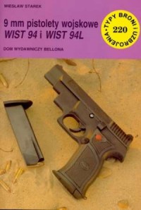 9 mm pistolety wojskowe WIST 94 - okładka książki