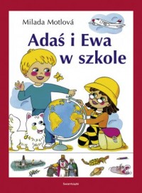 Adaś i Ewa w szkole - okładka książki