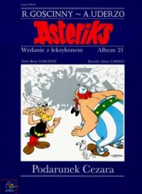 Asteriks. Album 21. Podarunek Cezara - okładka książki