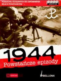 Powstańcze epizody 1944 (4 CD) - pudełko audiobooku
