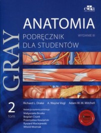Anatomia. Gray Podręcznik dla studentów - okładka książki