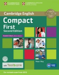 Compact First. Students Book without - okładka podręcznika