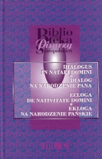 Dialogus in Natali Domini. Dialog - okładka książki
