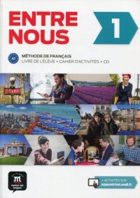 Entre nous 1. Podręcznik z ćwiczeniami - okładka podręcznika
