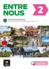 Entre nous 2. Podręcznik z ćwiczeniami - okładka podręcznika
