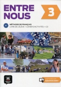 Entre nous 3. Podręcznik z ćwiczeniami - okładka podręcznika