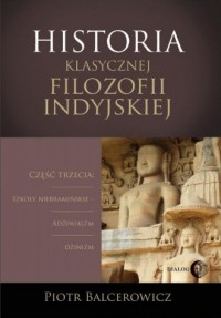Historia klasycznej filozofii indyjskiej. - okładka książki