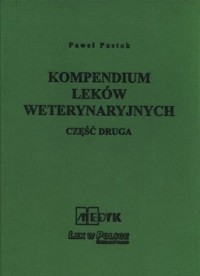 Kompendium Leków Weterynaryjnych - okładka książki