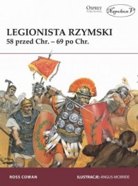 Legionista rzymski 58 r. przed - okładka książki