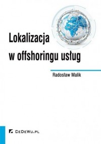 Lokalizacja w offshoringu usług - okładka książki