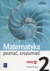 Matematyka poznać zrozumieć 2. - okładka podręcznika