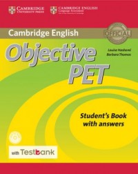 Objective PET. Students Book with - okładka podręcznika