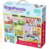 W miasteczku (puzzle giga 12-elem.) - zdjęcie zabawki, gry