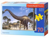 Dinozaur supersaurus (puzzle 70-elem.) - zdjęcie zabawki, gry