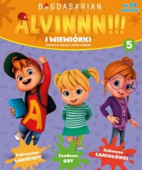 Alvin i wiewiórki 5 - okładka książki