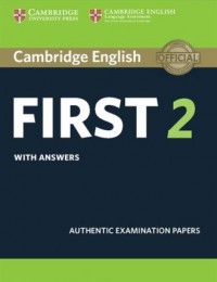 Cambridge English First 2 Students - okładka podręcznika