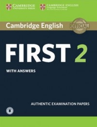 Cambridge English First 2 Students - okładka podręcznika