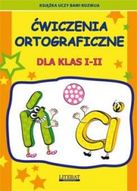 Ćwiczenia ortograficzne dla klas1-2. - okładka podręcznika