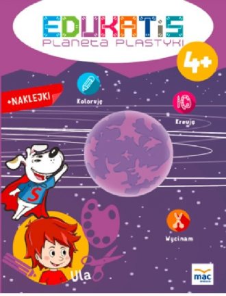 Edukatis. Planeta plastyki (wiek - okładka podręcznika
