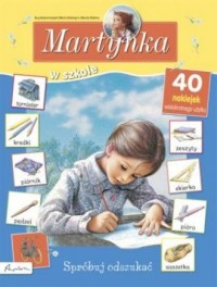 Martynka w szkole. Spróbuj odszukać - okładka książki