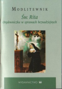Modlitewnik św. Rita - okładka książki