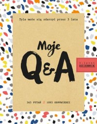 Moje Q&A.  3-letni dziennik - okładka książki