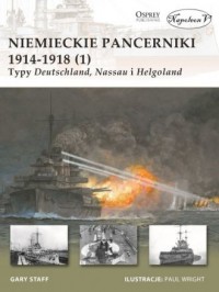 Niemieckie pancerniki 1914-1918 - okładka książki