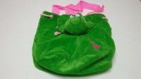 Plecak pluszowy żabka - zdjęcie produktu