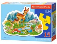 Mały Bambi (puzzle 15-elem.) - zdjęcie zabawki, gry