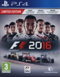 F1 2016. Limited Edition (PS4) - pudełko programu